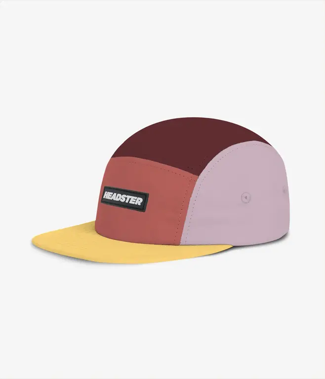HEADSTER KIDS CASQUETTE RUNNER FIVE PANEL - ROSETTE