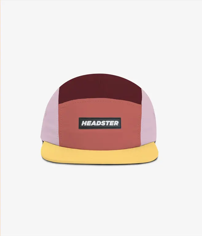 HEADSTER KIDS CASQUETTE RUNNER FIVE PANEL - ROSETTE
