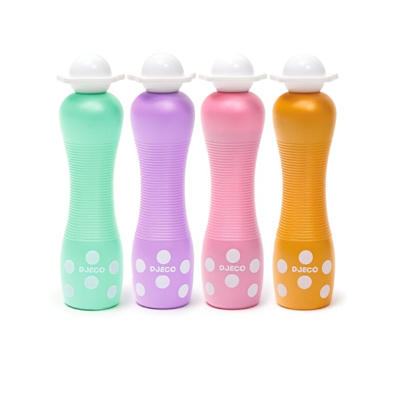 DJECO ENSEMBLE DE 4 MARQUEURS GROS POIS - PEARLY