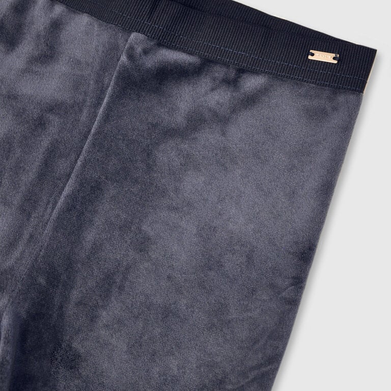 MAYORAL LEGGING EN VELOURS - MARINE