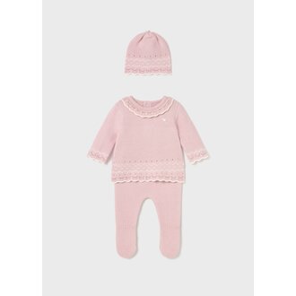 MAYORAL ENSEMBLE GUÊTRE EN TRICOT POUR BÉBÉ - QUARTZ