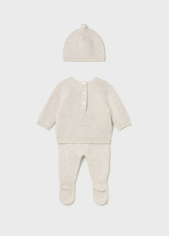 MAYORAL ENSEMBLE GUÊTRE À TORSADES - BEIGE