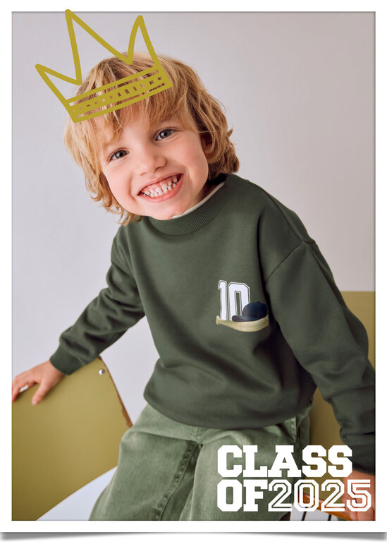 MAYORAL PULL AVEC IMPRIMÉ DE BATON DE BASEBALL - VERT