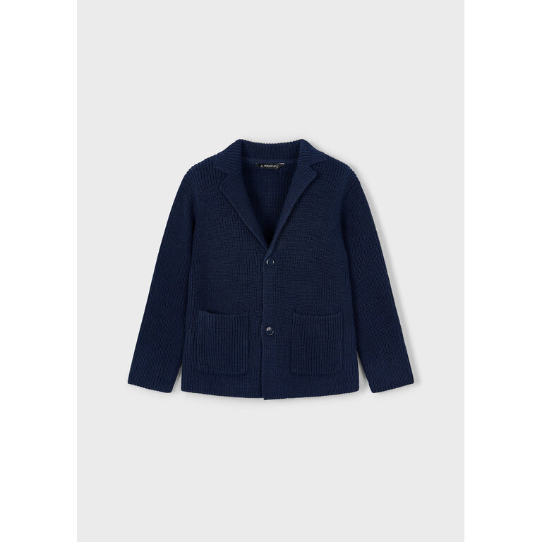 MAYORAL VESTE EN TRICOT - MARINE