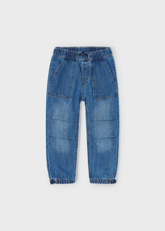 MAYORAL JOGGER EN DENIM - BLEU MOYEN