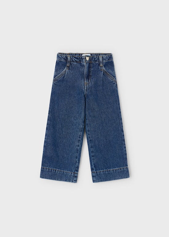 JEANS WIDE LEG - BLEU FONCÉ