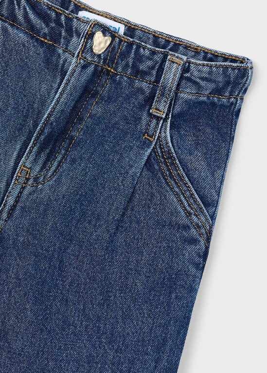 JEANS WIDE LEG - BLEU FONCÉ