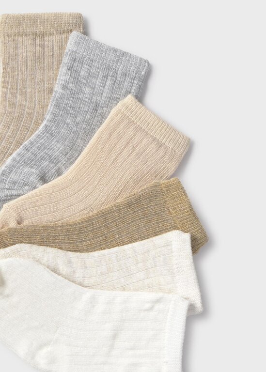 ENSEMBLE DE 6 PAIRES DE CHAUSSETTES NOUVEAU-NÉ