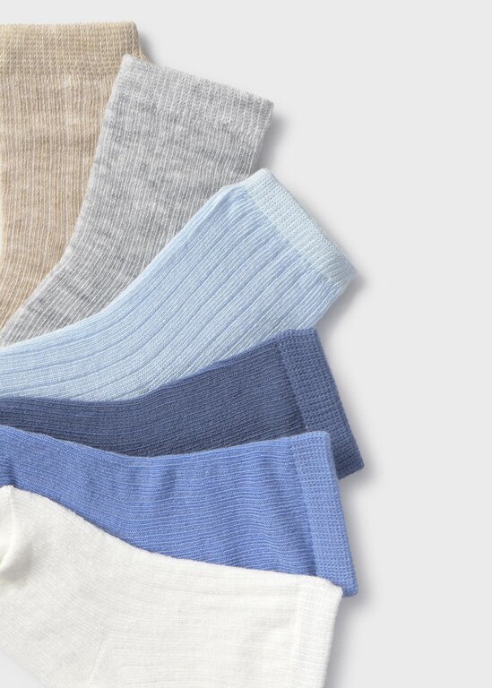 ENSEMBLE DE 6 PAIRES DE CHAUSSETTES NOUVEAU-NÉ