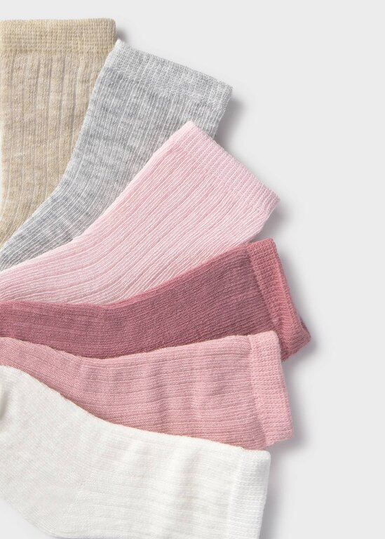 ENSEMBLE DE 6 PAIRES DE CHAUSSETTES NOUVEAU-NÉ