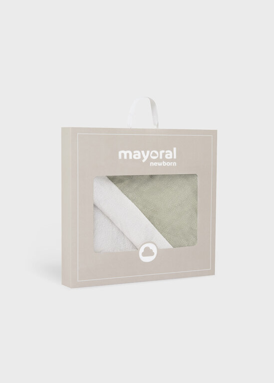 MAYORAL SERVIETTE DE BAIN SAFARI - SAUGE