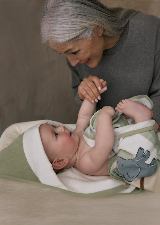 MAYORAL SERVIETTE DE BAIN SAFARI - SAUGE