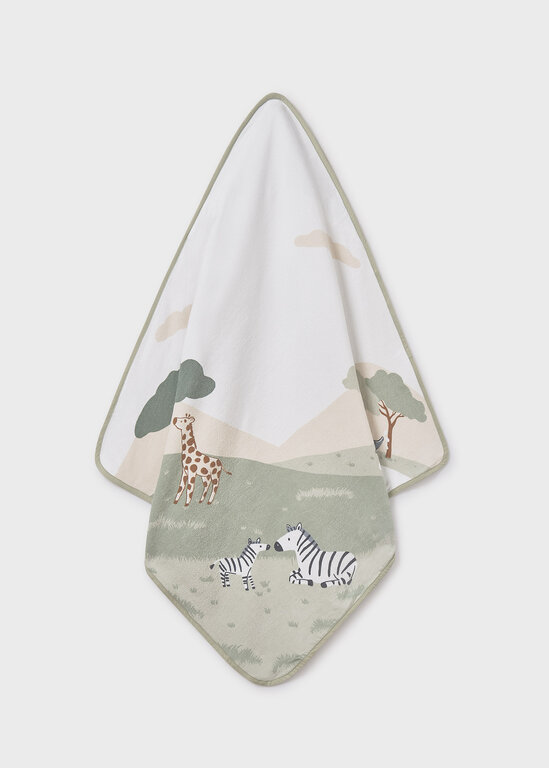 MAYORAL SERVIETTE DE BAIN SAFARI - SAUGE