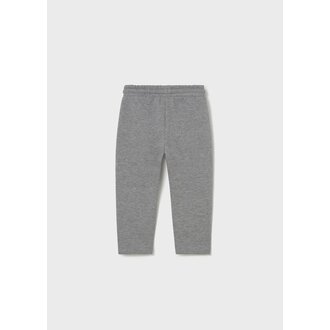 PANTALON EN MOLLETON BASIQUE - GRIS