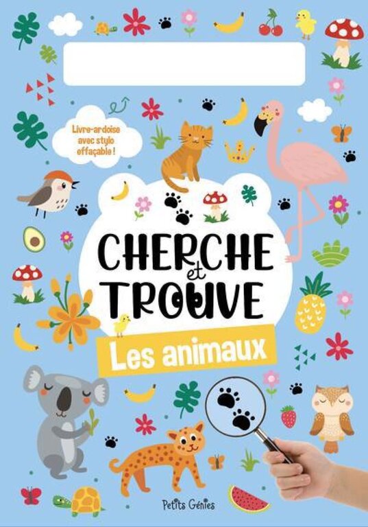 PETITS GÉNIES CHERCHE ET TROUVE - LES ANIMAUX