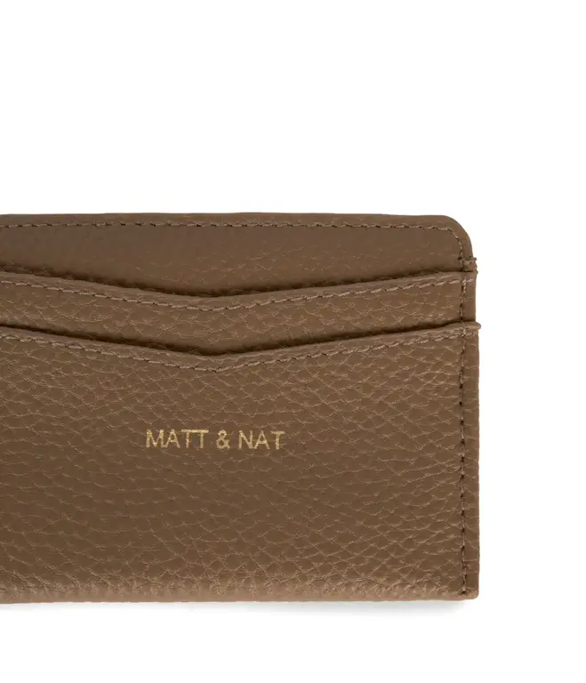 MATT & NAT PORTEFEUILLE JUNYA GRAIN - TOFFEE