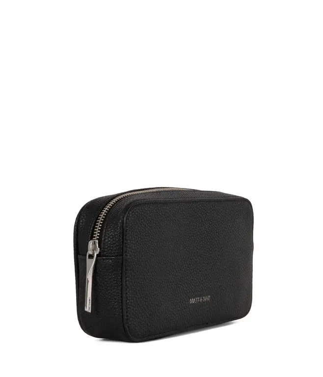 MATT & NAT SAC BANANE LARRA GRAIN - NOIR
