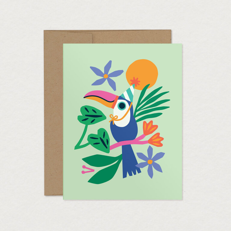 MIMOSA DESIGN CARTE DE SOUHAITS - TOUCAN