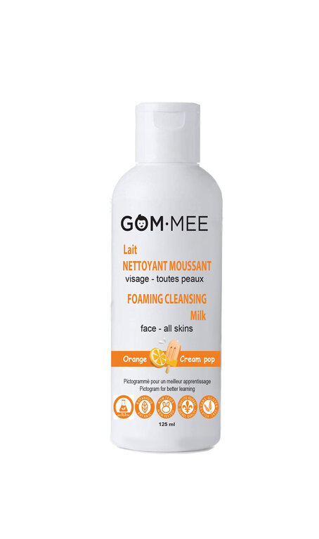 GOMMEE NETTOYANT MOUSSANT VISAGE ORANGE CREAM POP ENFANT