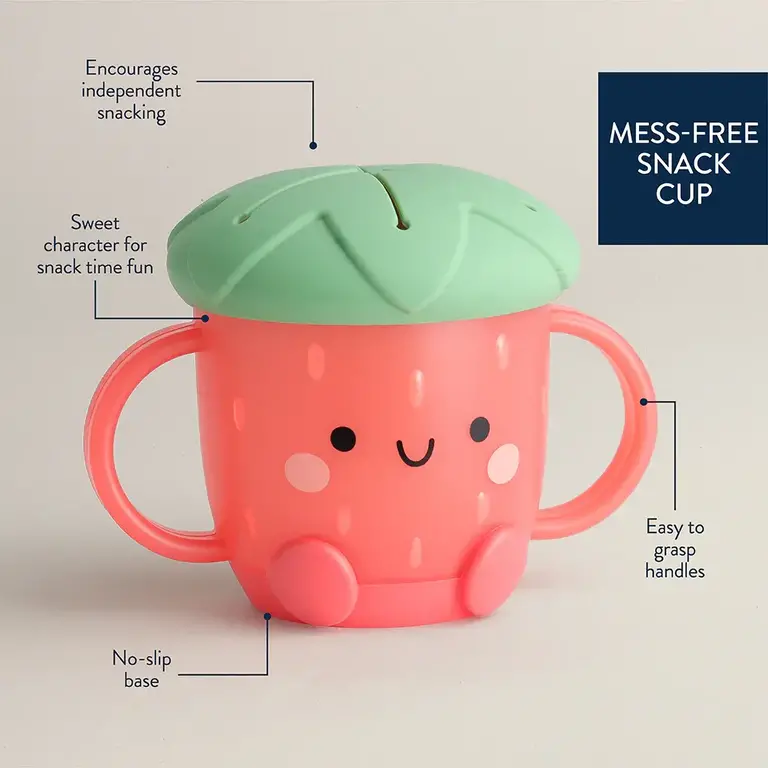 ITZY RITZY GOBELET À COLLATION - FRAISE