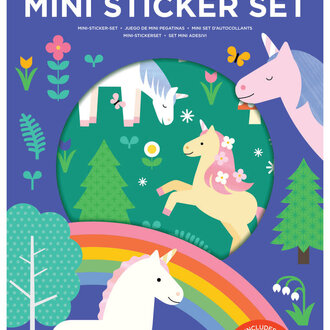 PETIT COLLAGE MINI ENSEMBLE D'AUTOCOLLANTS - LICORNE