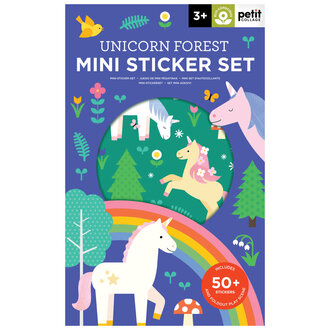 PETIT COLLAGE MINI STICKER SET - UNICORN