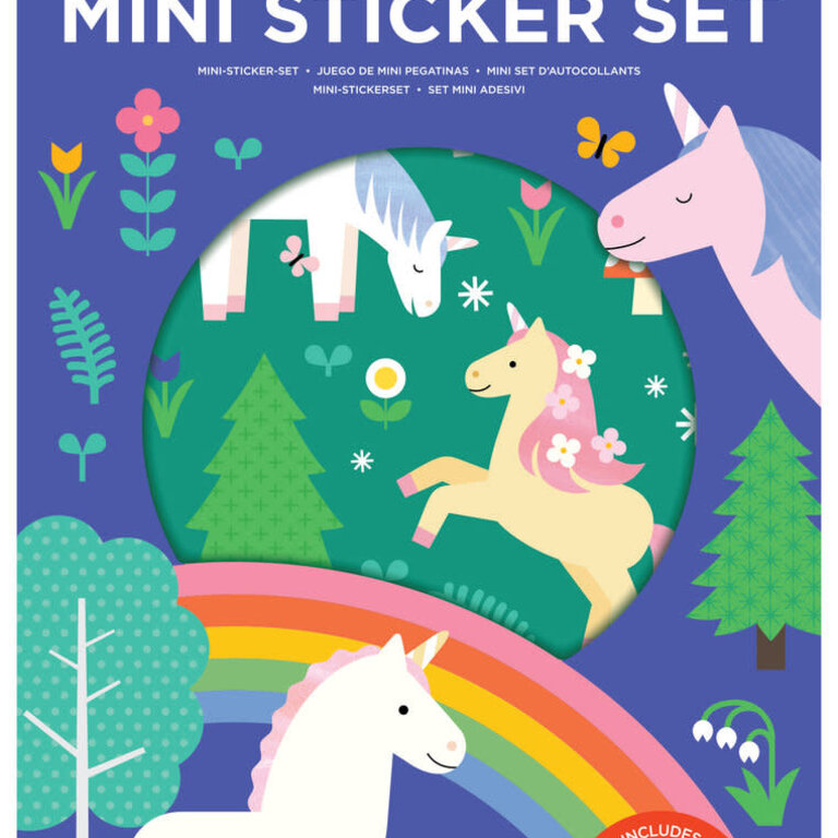 PETIT COLLAGE MINI ENSEMBLE D'AUTOCOLLANTS - LICORNE