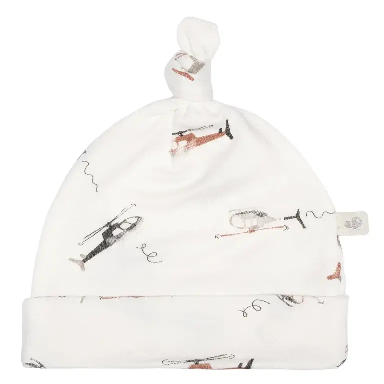 PERLIMPINPIN BONNET EN BAMBOU À (1-3 MOIS) - HÉLICOS