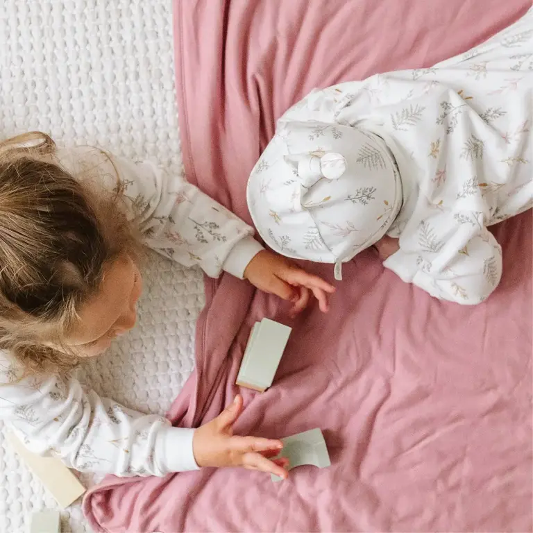 PERLIMPINPIN BONNET EN BAMBOU À (1-3 MOIS) - BLÉ