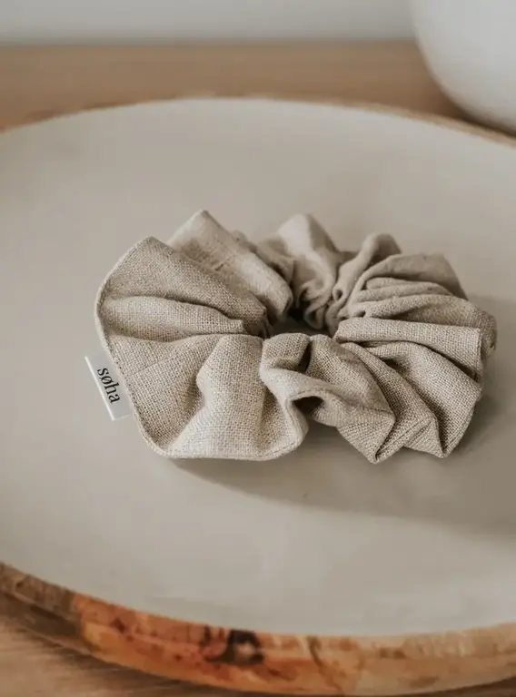 SOHA CHOUCHOU EN LIN - NATUREL BRUT