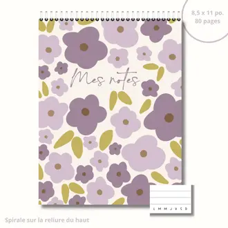 ENSEIGNANTES INSPIRANTES CAHIER DE NOTES - LAVANDE 2.0