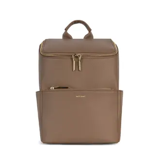 MATT & NAT SAC À DOS BRAVE GRAIN - TOFFEE