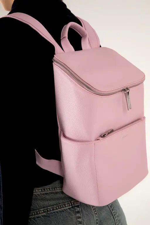 MATT & NAT SAC À DOS BRAVE GRAIN - TOFFEE