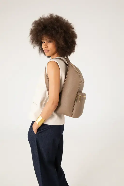 MATT & NAT SAC À DOS REMI GRAIN - NOIR