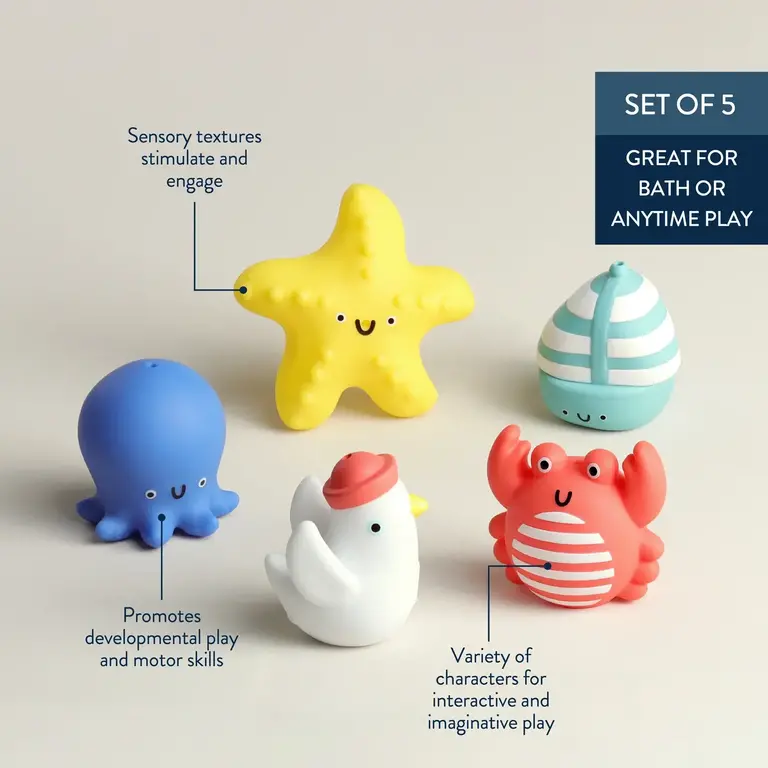 ITZY RITZY MARIONETTES POUR LE BAIN BITZY PUPPETS - NAUTIQUE