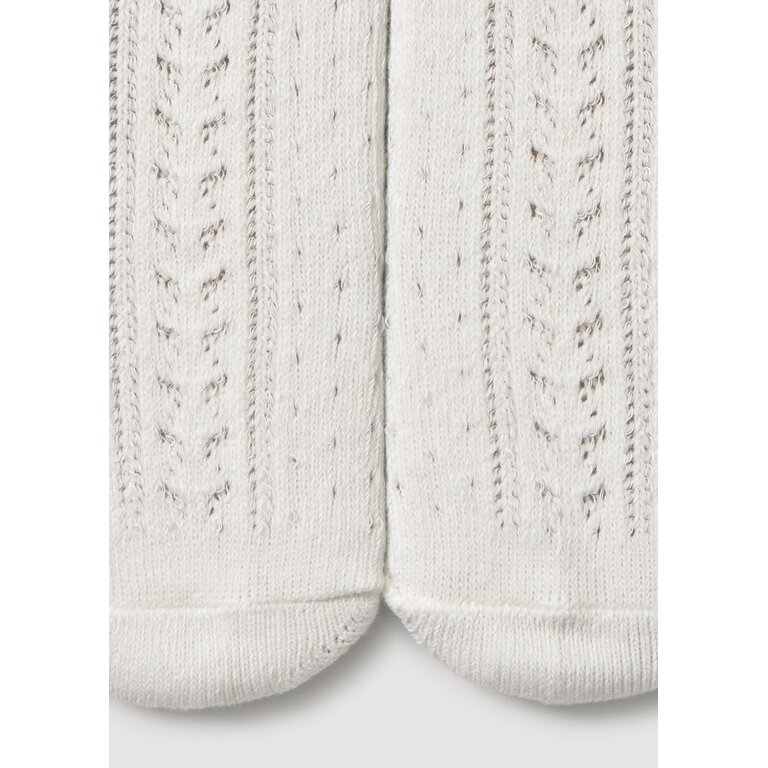 MAYORAL OPENWORK TIGHTS - ECRU