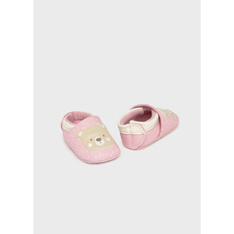 CHAUSSONS SIMILICUIR OURSON - QUARTZ