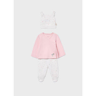 MAYORAL ENSEMBLE 2 PIÈCES ET BONNET - QUARTZ