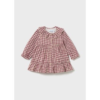 MAYORAL ROBE VICHY - FRAMBOISE