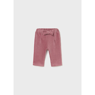 MAYORAL PANTALON EN VELOURS CÔTELÉ - BLUSH