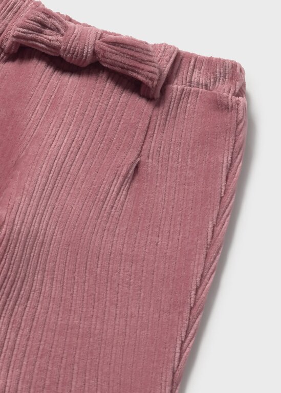 MAYORAL PANTALON EN VELOURS CÔTELÉ - BLUSH