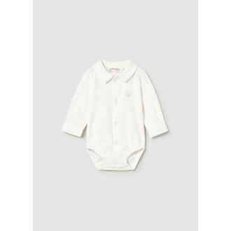 MAYORAL CACHE-COUCHE À COL CHEMISE - ÉCRU