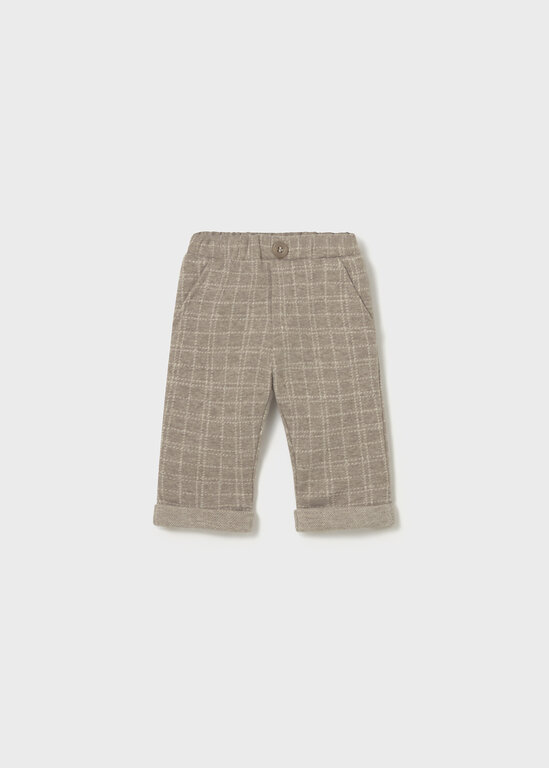 MAYORAL PANTALON HABILLÉ EN FLANELLE À CARREAUX - SÉSAME
