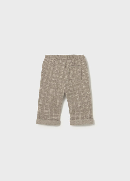 MAYORAL PANTALON HABILLÉ EN FLANELLE À CARREAUX - SÉSAME
