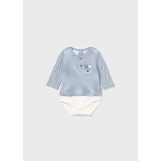 MAYORAL CHANDAIL CACHE-COUCHE POCHE CHIEN - BLEU BELL