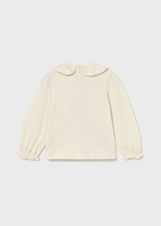 MAYORAL CHANDAIL MANCHES LONGUES FILLETTE AU MARCHÉ - ROSE