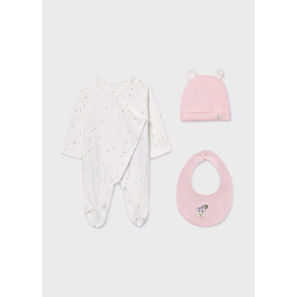 MAYORAL ENSEMBLE CADEAU 3 PIÈCES PYJAMA - QUARTZ