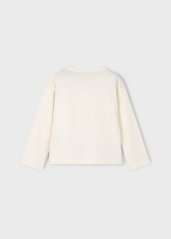 MAYORAL CHANDAIL MANCHES LONGUES À POCHE CROCHET - MACCHIATO