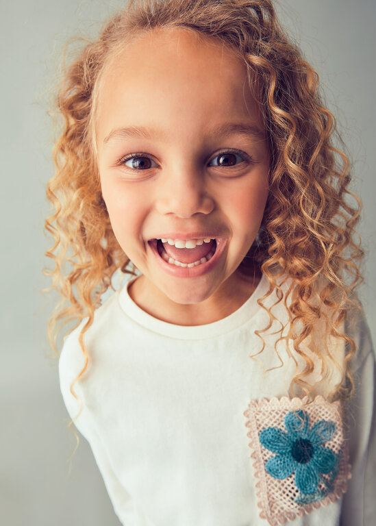 MAYORAL CHANDAIL MANCHES LONGUES À POCHE CROCHET - MACCHIATO