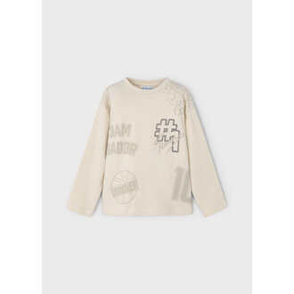 MAYORAL CHANDAIL MANCHES LONGUES IMPRIMÉ GRAFFITI - CÉRÉALE